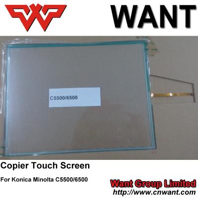 China Copier parts factory C5500 C6500 BH1050 1050 bh920 bh950 920 950 Hight Quality Touch Screen For Konica Minolta Bizhub for sale