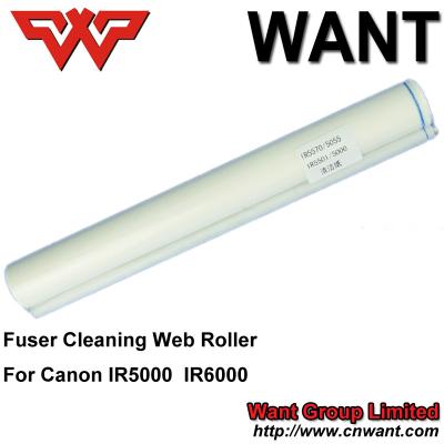 China Copier Parts for Canon IR5000 IR6000 IR5020 IR6020 IR5570 IR6570 IR7200 IR8500 Fuser Cleaning Web Roller FY1-1157-000 for sale