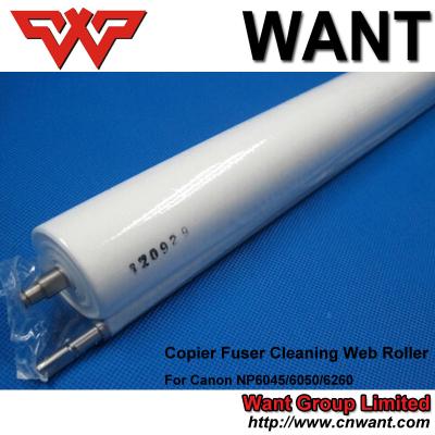 China Canon copier parts NP6045 NP6050 NP6260 6045 6050 6260 fuser cleaning web roller for sale