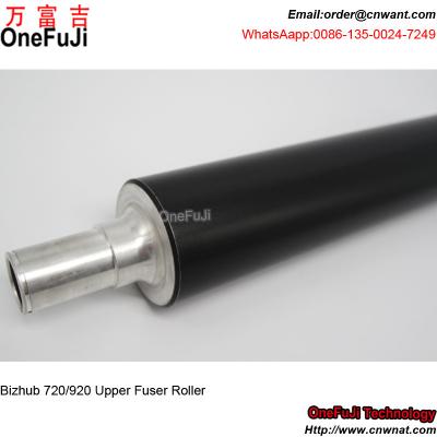 China Upper fuser roller Konica Minolta Bizhub 720 Bizhub 920 upper fuser roller for Konica minolta copier spare parts for sale