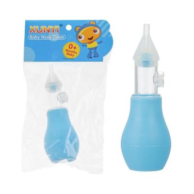 China 100% Custom Wholesale Eco-friendly Baby Mucus Free Vacuum Silicone Health Care BPA Safety Baby Nasal Aspirators for sale