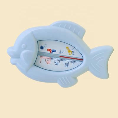 China Lovely Eco-friendly Fish Form Baby Bath Shower Water Temperature Thermometers Kids Bath Measuring Thermometer for sale