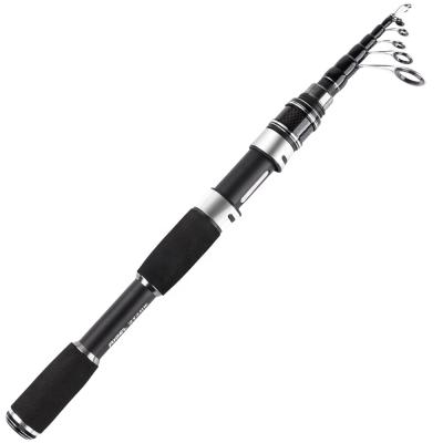 China Carbon Fiber Goture Spinning Rod 1.68m Telescopic Carbon Fiber Lure Fishing Rod Fishing Rod Spinning for sale