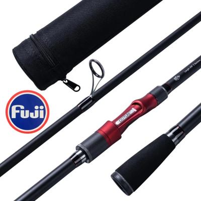 China Carbon Goture 4 Pieces Carbon Fiber Travel Fishing Rod Rods 2.7M 2.4M 2.28M 2.13M Spinning Casting Portable for Freshwater Saltwater for sale