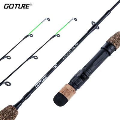 China Two Tip Rod OEM and ODM Options 2021 Newly Two Different Tip Rod Ice Fishing Rod 81cm Winter Fishing Rod for sale