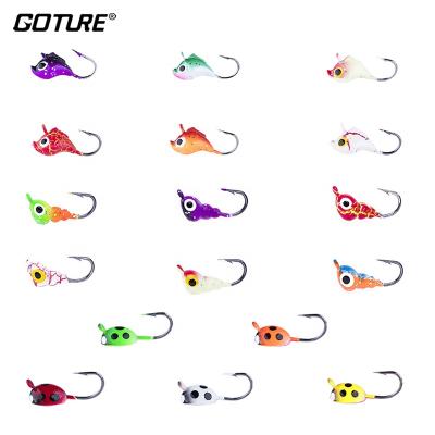 China OEM & ODM Ice Fishing For Lure 17 Pcs / Box Winter Bait Set Ice Fishing Jig C11051 for sale