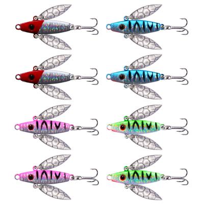 China OEM&ODM Ice Fishing Lure Spoon Spinner 5cm Spinner 5cm Ice Fishing Lure Hard Jig 7g Metal Jig Spinner 5cm Fishing Lure Set Spoon Fishing Lure C10723 for sale