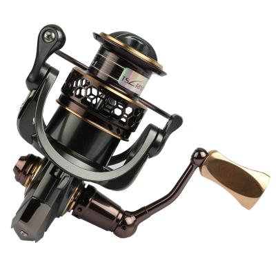 China Wholesale Straight Spinning Reel 1000 Tsurinoya Fishing Reel 2000 3000 Double Metal Reel Carp Wheel Fishing Tackle Equipment 10BB 5.2:1 for sale