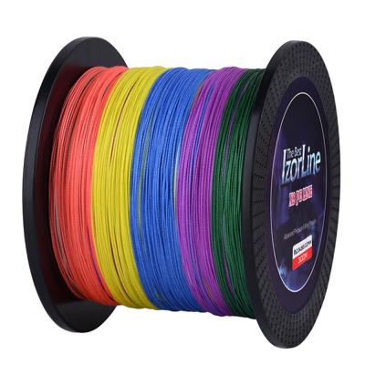 China Goture IzorLine 8 Float Locator Beaches 500M PE Braided Fishing Line 8 Braid Line for sale