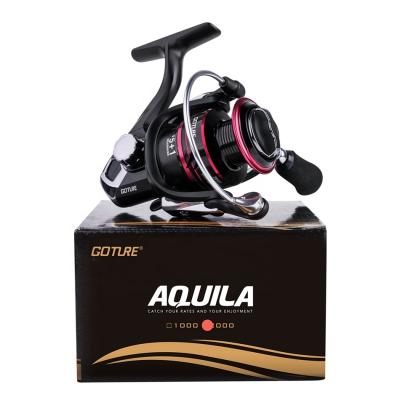 China Goture 4000 Series Straight Spinning Reel Fishing Vara De Pesca Japanese Sea Reel Gear Ratio 5.2:1 Spinning Reel for sale