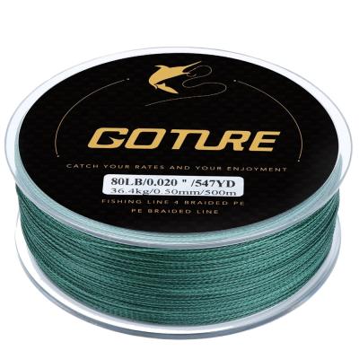 China Float Locator 500M 547YD 4 Rigs Multifilament Japan Goture PESCA Fishing Line Tie Line 8-80LB Carp PE Braided Line for sale