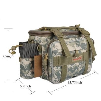 China Outdoor Sports Waterproof Multifunctional Waist Pack Fishing Tackle Storage Bag Single Cross - Body Bags for sale