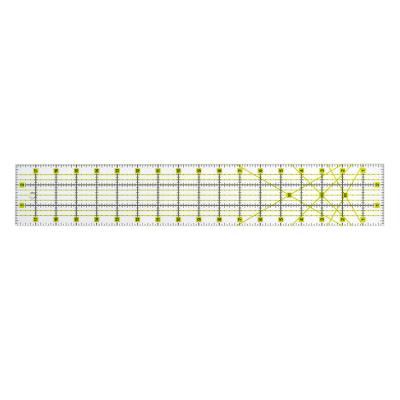 China Quilting Logo 3x18inch Quilters Custom Acrylic Ruler for sale