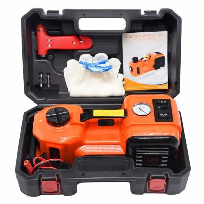 China Car Jack 5T 12v Hydraulic Car Jack 5T 12v Version 36cm Inflator Pump Tire Changing Tool Electric Car Jack for sale