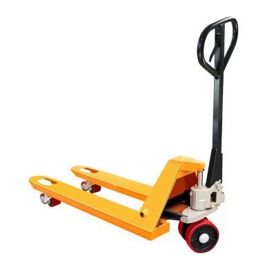 China Hotels 2.5 ton manual hand pallet jack truck for sale for sale