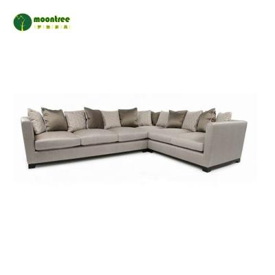 China Sectional Sofa Moontree MSF-1169 Living Room Sectional L Shaped Fabric for sale