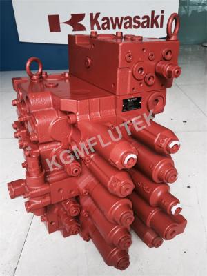 China LG936 Excavator Hydraulic Distribution Valve Casting Iron KMX15RA/B45037C for sale