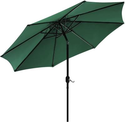 China Modern Crank Tilting Outdoor Balcony Garden Deck Parasol Patio Umbrella for sale