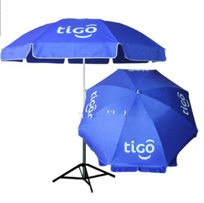 China Modern Custom Design Sun Shade Promotional Beach Umbrella for sale