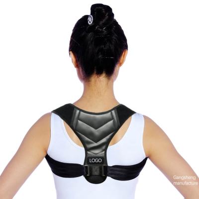 China Adjustable/Machine Washable Hidden/Breathable Concealed Clavicle Shoulder Support Brace Back Posture Corrector For Daily Use for sale