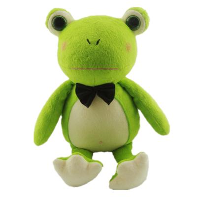 China Custom Stuffed Soft Plush Animal Toys Frog Baby Plush Toy OEM Toys for sale