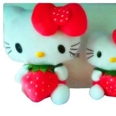 China Toys for Families and Friends 2016 Cute Hello Kitty Stuffed Plush with Strawberry for sale