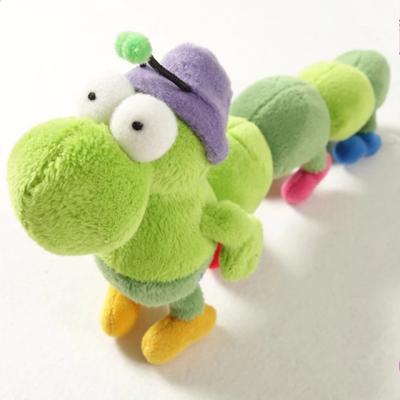 China 2015 New Funny Mini Plush Crawler Soft Toy Green Crawler Toys for sale