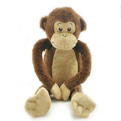 China Plush Stuffed Colorful Monkey Plush Long Arm Hanging Monkey for sale