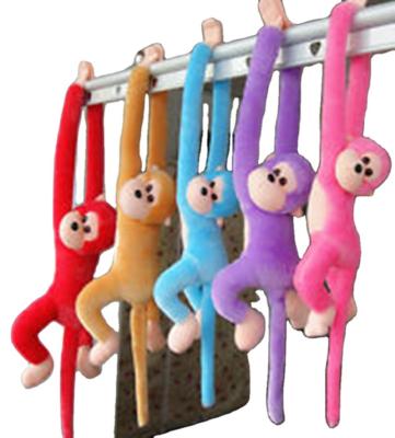 China Plush Hanging Long Arm Monkey Stuffed Plush Baby Toys Soft Doll Kids Gift for sale