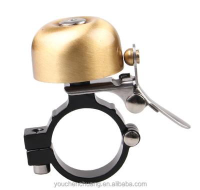 China Easy Install and 100% Brand New High Quality Copper Bell Bike,Modern Style Adjustable Copper Cycle Bell Bicycle e Scooter for sale