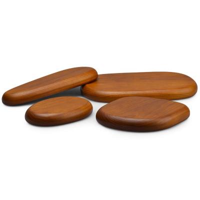 China FANXI New Solid Wood Serving Trays Solid Wood Rings Bracelet Bead Rosary Jewelry Display Trays Style Natural Trays for sale