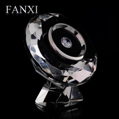 China High Quality Clear Crystal Loose Diamond Box Display and Stand Bare Crystal Diamond Box Clear Storage Case Diamond Collection Box Jewelry Display Design Storage FANXI Store Elegant Decoration for sale