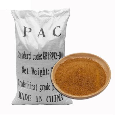 China Water Treatment Chemicals Polyaluminium Chloride Water Treatment Chemicals OEM PAC for Waste Water Treatment for sale