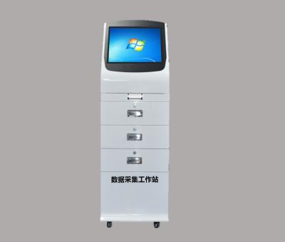 China Windows System 19inch Full Touch Screen Low Price 10TB OEM/ODM CCTV police Body Camera Docking Station Te koop