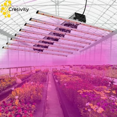 China Seed Starting ETL DLC Approved 301B Chip 8 Bars Full Spectrum 640W 2.6umol/J Spydr Commercial Led To Grow Light for sale