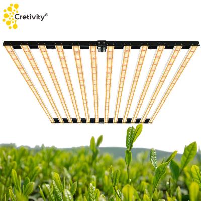 China ETL High Efficiency Spydr 2.6umol Full Spectrum 1000W COB Step Guaranteed Full DLC Led Grow Light Bar Greenhouse for sale