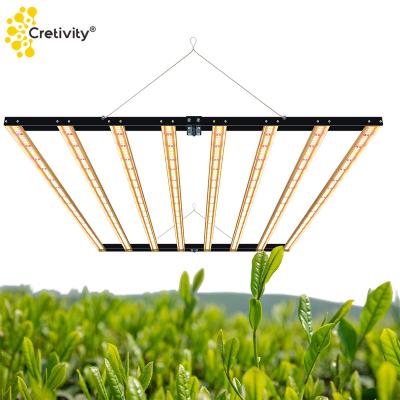 China Full Stage Cretivity Dimmable Full Spectrum 4ft led grow light growlight greenhouse 640W grow light led for sale