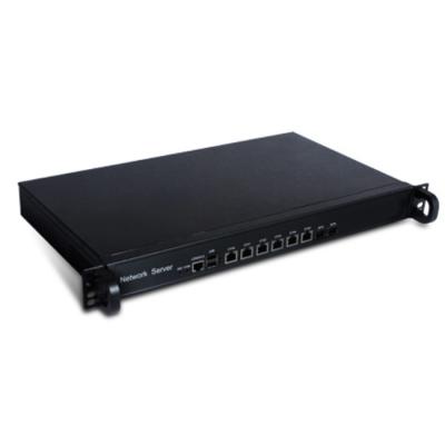 China B85 LGA1150 8LAN firewall barebone computer 350*430*45MM (LAN 2 10g fiber SFP) for sale