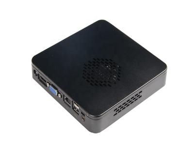 China Mini PC Intel J1900 Fanless Box Nano PC Thin Client For Cloud Computer 140*140*25mm for sale