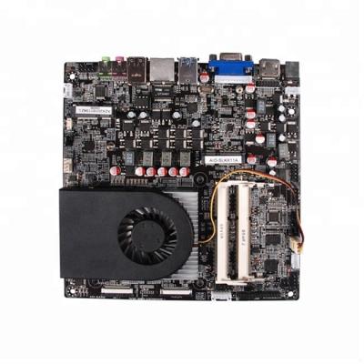 China Mini Digital Signage PC Intel Onboard CPU 3855U All In One X86 Slim Client Embedded Motherboard for sale