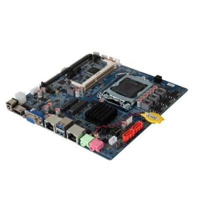 China ITX-H81T6C2L H81 LGA1150 i3/i5/i7 mini mini LAN dual pc itx slim motherboard with 6com mini SIM card itx 170*170 mm for sale