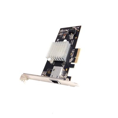 China Add a 100Mbps/1G/2.5G/5G/10G RJ-45 compatible Ethernet port up to 20Gbps bandwidth (duplex) network card for sale