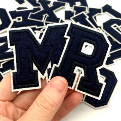 China 3D Patches Custom Embroidery Heat Transfer Patch On Clothes Custom Designer Iron On Patches for sale