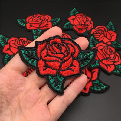 China Custom 3D Embroidery Patches Heat Press Made Custom Designer Patches Embroidered Patches for sale