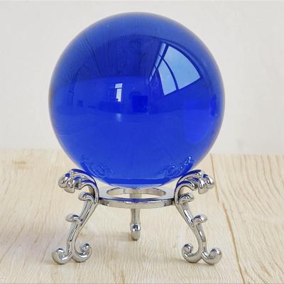 China China 60mm Crystal Ball Clear K9 Glass Sphere Home Decoration For Photography Clear Space Crystal Feng Shui Ball With Bass Juggling for sale