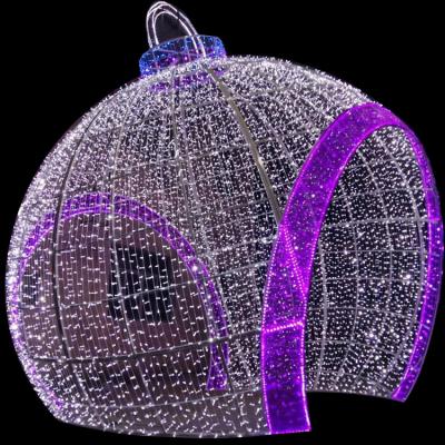 China Commercial Waterproof Indoor Outdoor Decoration Large LED Christmas Ball Lights Commercial Use for sale