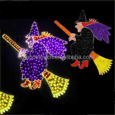 China Grandview Halloween Use Commercial Holiday Decorations 2D LED Light Pattern Lights for sale