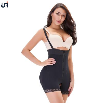 China UNIQUE Women Shapers Butt Lifter Shaper Woman's Belts Antibacterial Reducing Waist Trainer Backless Bodysuit Girdlesleggings for sale