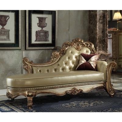 China Leather Customized Colored Convertible (Other) Classic Gold Adjustable For Bedroom for sale