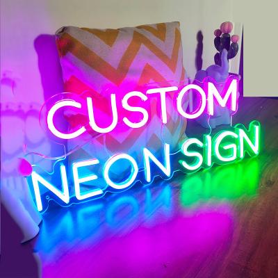 China Party Neon Lights Acrylic Custom Neon Sign Led Letter Sign Light Stand For 360 Photo Booth Video For Wedding Party for sale